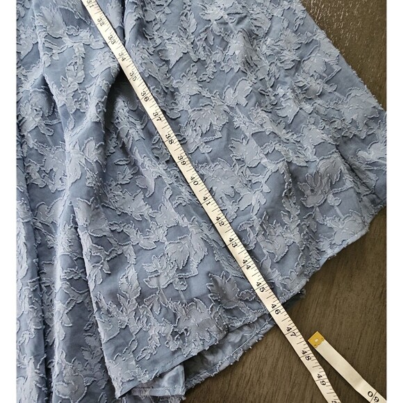 Agnes Orinda Floral Ruffle Cut Lace Empire Waist Dress Fairy Flowy Lined Size 4X - Picture 8 of 8